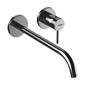 Afbouwset v.wastafelmengkraan chroom vaste uitloop HANSAPUBLIC