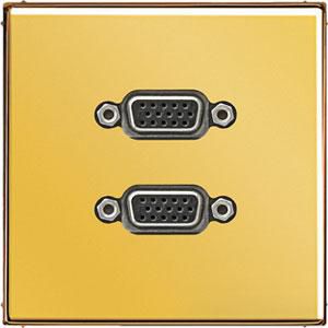 Afdekking goud gelakt voor 2xVGA LS990
