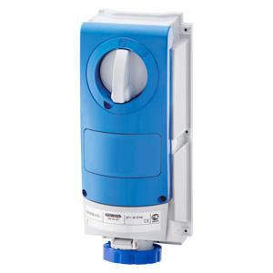 VERTICAAL BEVESTIGDE VERGRENDELDE CONTACTDOOS-ZONDER BODEM