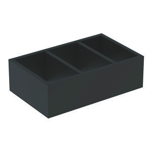Smyle Square ladeinzet H-verdeling 323x98x20cm lav