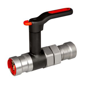 Wartelkogelkraan verlengde spindel POWERPRESS 2" 2x pers