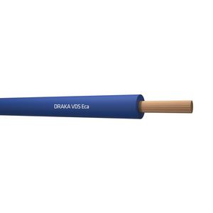 Doos a 100m. installatiedraad VDS H07V-K Eca bu# 6mm² (Blauw)