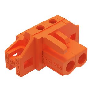 THT FE steker HA raster 5,08mm oranje 232-262/031-000VVE=100