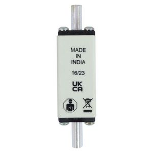 Zekering laagsp. 80A AC 500V NH000 gL/gG dubbele mel