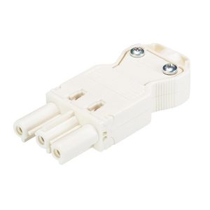 Kabelsteker GST18I3 female wit schroef 92.931.3057.0 VVE=50