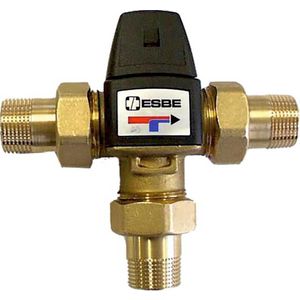 Thermostatische driewegklep