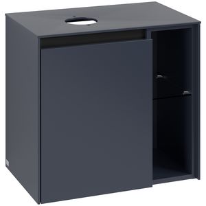 Wastafelonderkast Collaro 600x548x380mm Marine Blue C15200VQ