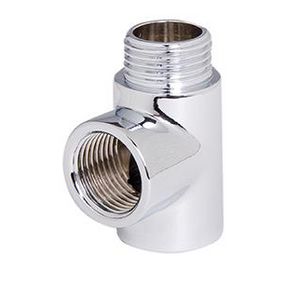 T -stuk 1/2" E mix chroom tbv E-Comfort