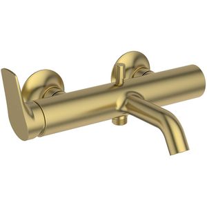 Bad/douchemengkraan 304x220x130mm brushed gold 12l/min La Dolce Vita