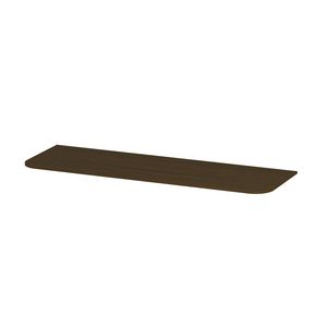 Topplaat fineer tbv afgeronde onderkast 140cm shadow veneer