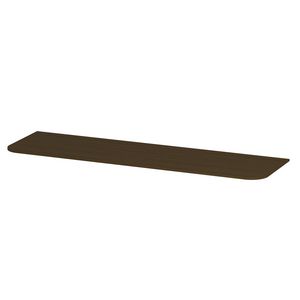 Topplaat fineer tbv afgeronde onderkast 160cm shadow veneer