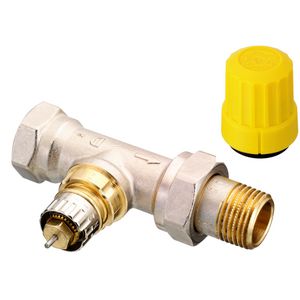 Radiatorafsluiter thermostatisch RA-UN 1/2" DN15 recht