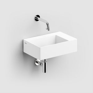 New Flush 2 fontein met voorbewerkt kraangat, aluite