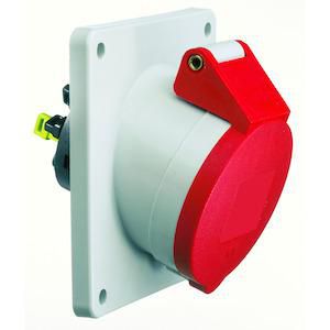 CEE-contactd. ICD 6h 16A 5P 400V IP44 100x92 QC Sch