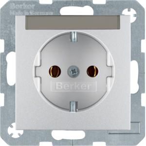 Wandcontactdoos RA tekstv. steek berker S.1/B.3/B.7 alulook
