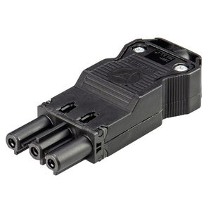 Kabelsteker GST18I3 female zwart schroef VVE=50