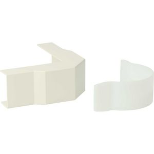 Buitenhoekstuk data DBU25 creme RAL1013 VVE=50
