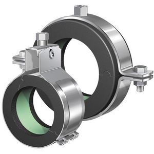 Isolatiebeugel / Pijpbeugel FlamcoFix CB19 (19mm schuim/PIR kern) M12 Ø168mm (6") Fastfix VVE=5