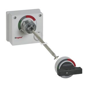 Draaibediening 630 verplaatst standaard zwart DPX3