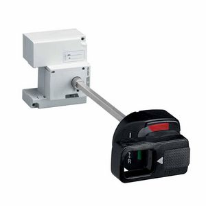Draaibediening 160/250 verplaatst standaard zwart DPX3