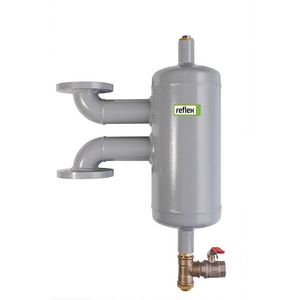 Vuilafscheider Exdirt met flensaansluiting DN100/PN16 verticale montage F1 max. 10bar