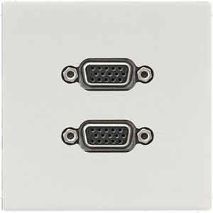 Afdekking licht grijs voor 2xVGA LS990