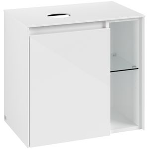 Wastafelonderkast Collaro 600x548x380mm Glossy White C15200DH