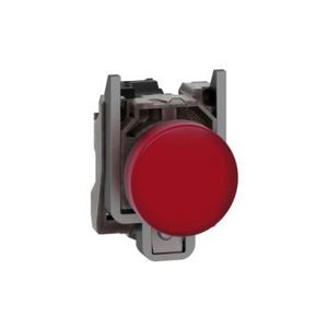 Signaallamp Rond LED Ø22mm 240V IP65 Rood