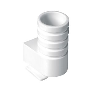 Invoerstukje alpin wit voor buis 16 mm.