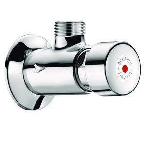 Douchekraanmm1/2" opbouw haaks zelfsluitend 15 sec