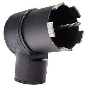 Diamant dozenboor 82mm met stofafzuiging en adapter