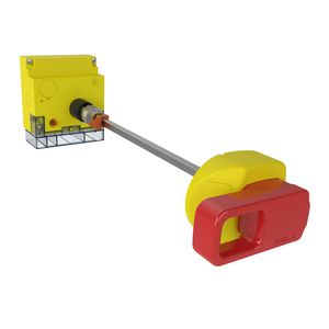 Hendel voor noodbediening op deur voor 250Hp geel/rood DPX3