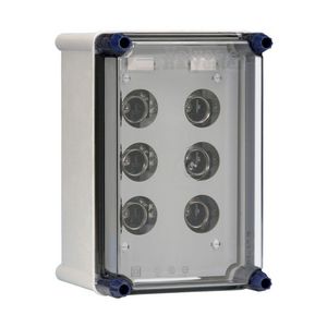 Krachtgroepenkast 2x25A DII incl. rails