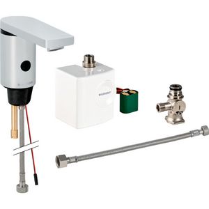 Wastafelkraan type 186 infrarood meng/koudwater generator m