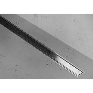 Douchegoot XS TAF Z1 1200x36mm RVS-geborsteld waterslot 50mm