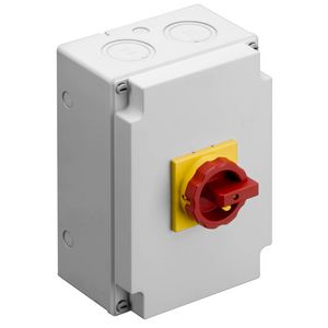 Werkschakelaar 100 A 3-polig opbouw IP65 A531790