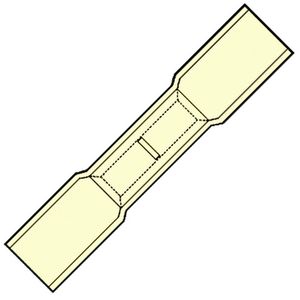 Kist a 50st. Waterdichte fohnstootverbinder 0,1-0,5mm²