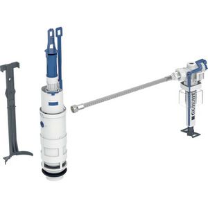 Set met vlotterkraan type 383 inbouwreservoir type 110.800