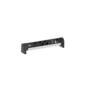 CYCLE Desk Bureau stekkerdoos 2x 230V + 1x USB A/C chrgr