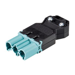 Kabelsteker GST18I3 male turquoise schroef VVE=50