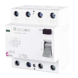 Aardlekschak EFI-4 F 40A 100mA 4p 2062624