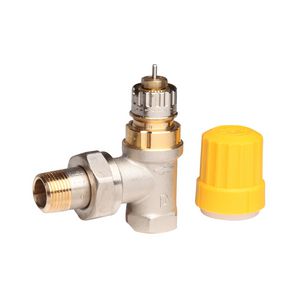 Radiatorafsluiter thermostatisch RA-UN 3/8" DN10 haaks