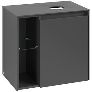 Wastafelonderkast Collaro 600x548x380mm Graphite C151B0VR