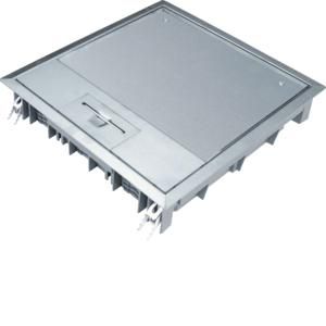 Installatiedoos RVS E09 200x253mm 12mm vloerafdekking