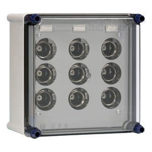 Krachtgroepenkast 3x63A DIII incl. rails