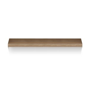 Wooden Niche Shelf 120cm, inkortbaar, old grey
