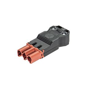 Kabelsteker GST18I3 male bruin schroef VVE=50