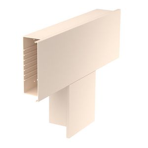 T-stuk 600x230x100 polyvinylchlorid creme wit 9001