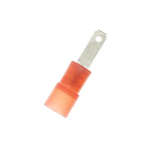 Kist a 100st. geisoleerde vlaksteker 2,8x0,5mm 0,5-1,5mm² Nylon