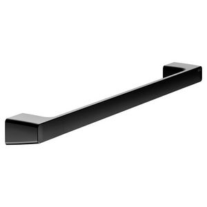 Badlakenhouder inclusief lijmset zwart mat 14601370600